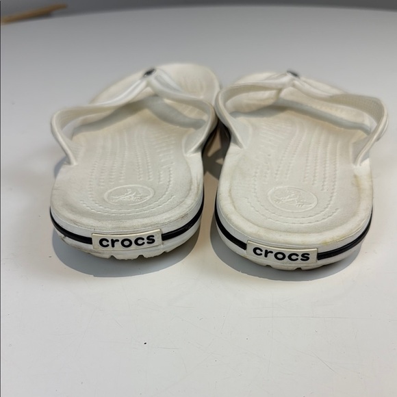 CROCS Women's White Sandals - Picture 3 of 6